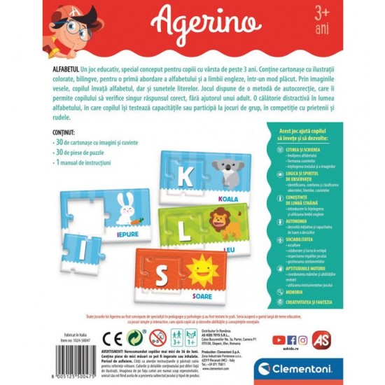 Joc Alfabetul Clementoni 50047