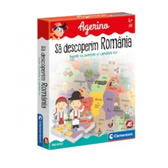 Joc Sa descoperim Romania Clementoni Agerino 50054