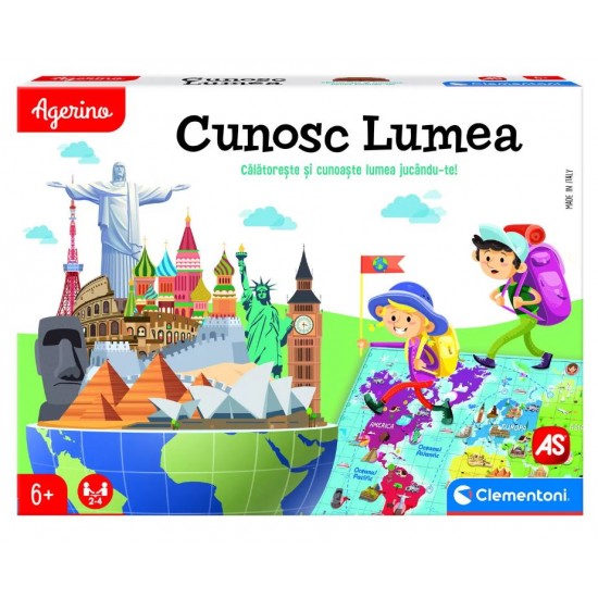 Joc educativ Clementoni Cunosc Lumea 50744