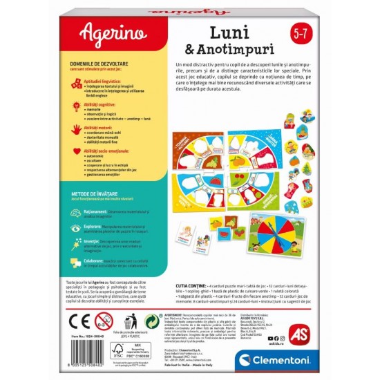 As joc educativ Luni si anotimpuri 50840