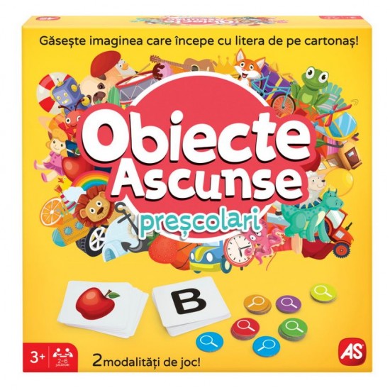 Joc Obiecte ascunse prescolari As 21312