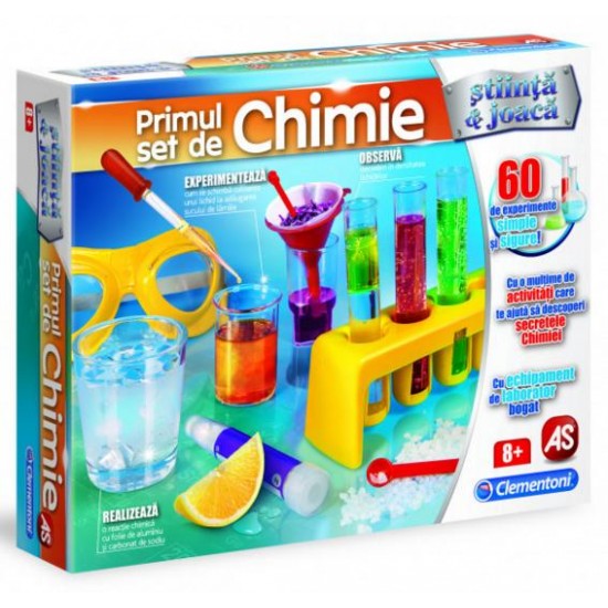 Primul set de chimie Clementoni 50038