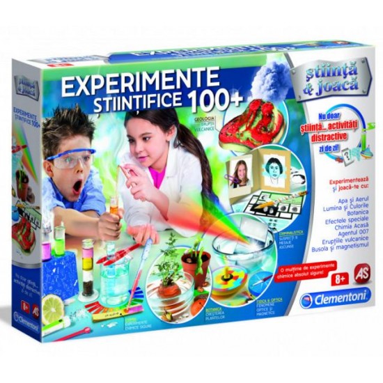 Experimente Stiintifice 100+ Clementoni 50045