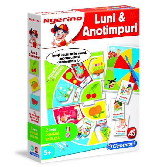 Joc luni si anotimpuri Clementoni Agerino 50053