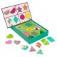 Cutie magnetica cu forme geometrice 36 piese AS 64035