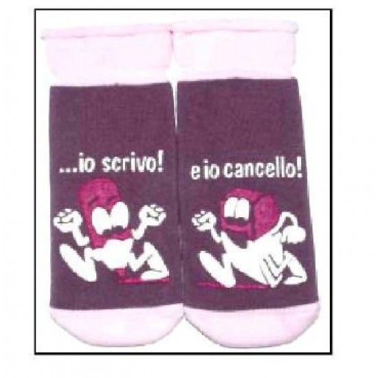 Sosete fosforescente cu talpa antiderapanta 2-6 ani
