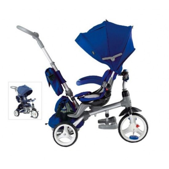 Tricicleta Coccolle Modi 6 in 1 Albastra