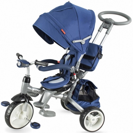 Tricicleta Coccolle Modi 6 in 1 Albastra