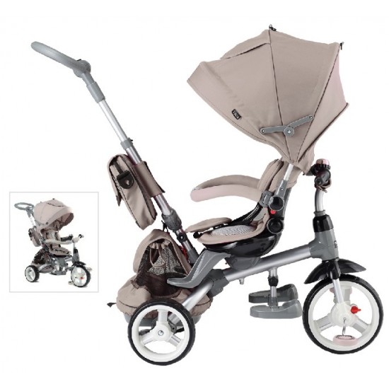 Tricicleta Coccolle Modi 6 in 1 Bej