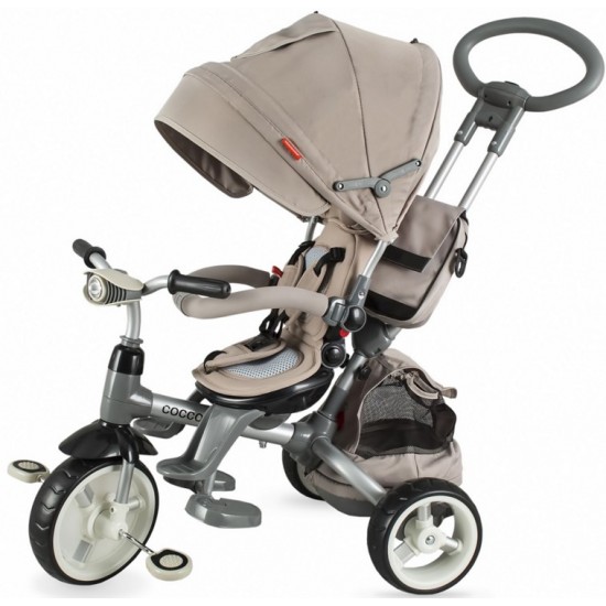 Tricicleta Coccolle Modi 6 in 1 Bej