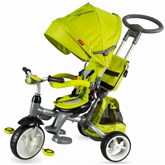 Tricicleta Coccolle Modi 6 in 1 Verde