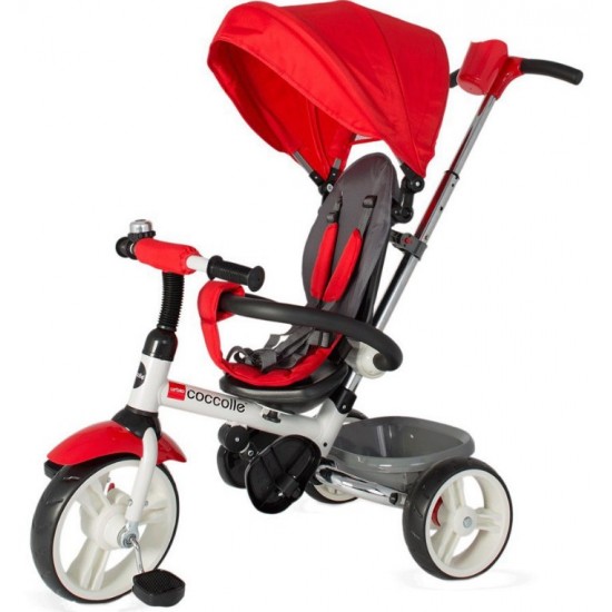 Tricicleta copii pliabila DHS Coccolle Urbio rosie