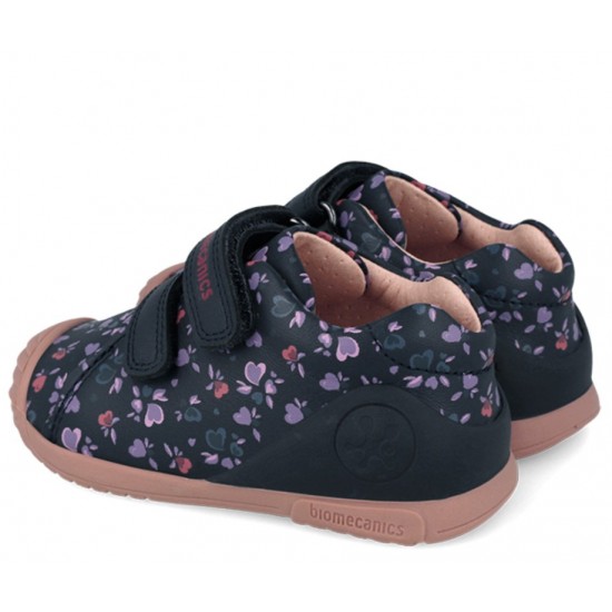 Pantofi din piele fete Biomecanics 261102-A183