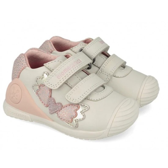 Pantofi din piele fete Biomecanics 261104-C695
