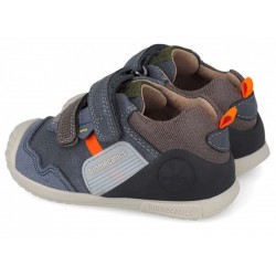 Pantofi din piele baieti Biomecanics 261123-A556