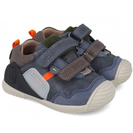 Pantofi din piele baieti Biomecanics 261123-A556