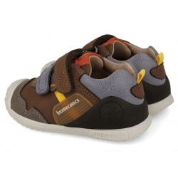 Pantofi din piele baieti Biomecanics 261123-C903
