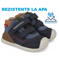 Ghete din piele impermeabile baieti Biomecanics 261133-A243