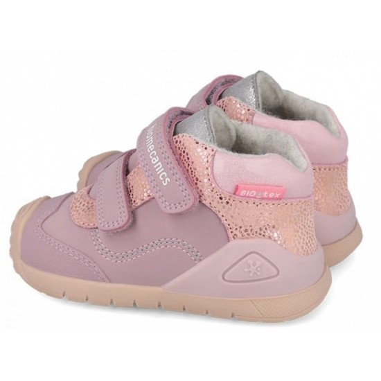 Ghete din piele impermeabile captusite cu lana fete Biomecanics 261133-B376FB