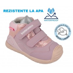 Ghete din piele impermeabile captusite cu lana fete Biomecanics 261133-B376FB