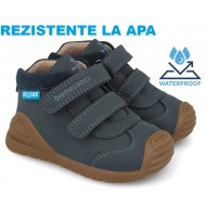 Ghete din piele impermeabile baieti Biomecanics 261134-A556