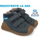 Ghete din piele impermeabile baieti Biomecanics 261134-A556