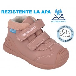 Ghete din piele impermeabile captusite cu lana fete Biomecanics 261134-E159FB