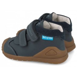 Ghete din piele impermeabile captusite cu lana baieti Biomecanics 261134-A556FB