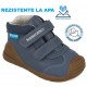 Ghete din piele impermeabile captusite cu lana baieti Biomecanics 261134-A556FB