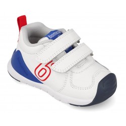 Adidasi din piele baieti Biomecanics 261136-A825
