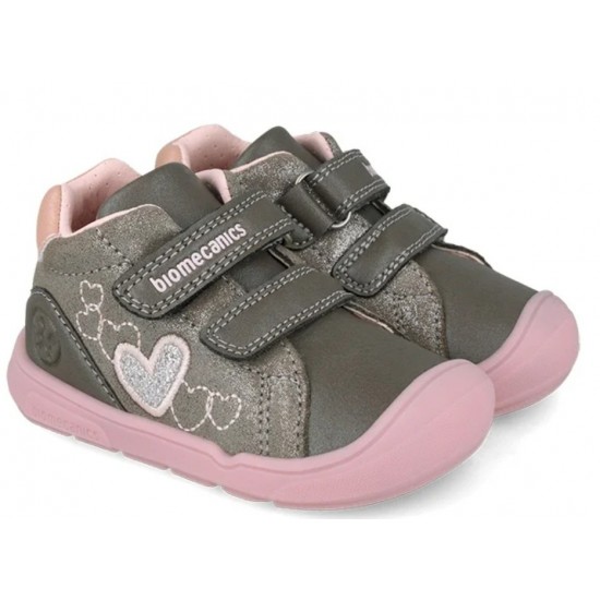 Ghete din piele fete Barefoot Biomecanics calapod lat 261142-A168