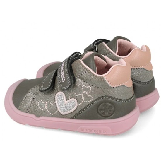 Ghete din piele fete Barefoot Biomecanics calapod lat 261142-A168
