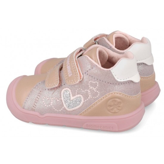 Ghete din piele fete Barefoot Biomecanics calapod lat 261142-B892