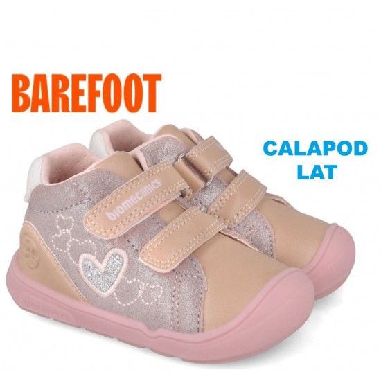 Ghete din piele fete Barefoot Biomecanics calapod lat 261142-B892