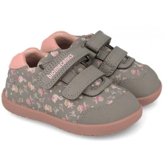 Pantofi din piele fete Barefoot Biomecanics calapod lat 261162-B154