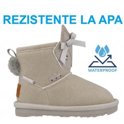 Cizme fete imblanite si rezistente la apa Garvalin 261361-B369