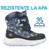Ghete termice baieti imblanite si rezistente la apa Bluey Garvalin 261885-A008