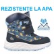 Ghete termice baieti imblanite si rezistente la apa Bluey Garvalin 261885-A008