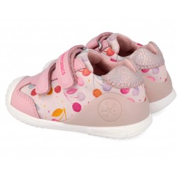 Pantofi din piele fete Biomecanics 262102-a779
