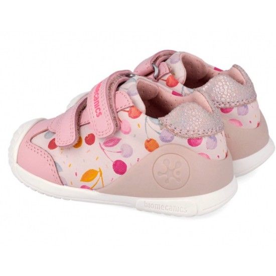 Pantofi din piele fete Biomecanics 262102-a779