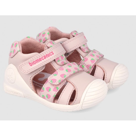 Sandale din piele fete Biomecanics 262107-a779