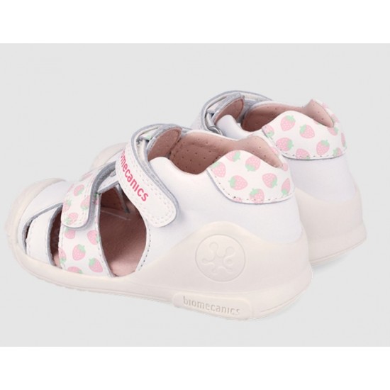 Sandale din piele fete Biomecanics 262107-B050