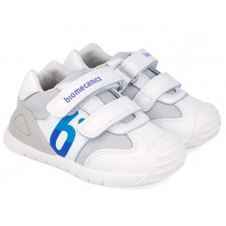 Pantofi sport din piele baieti Biomecanics 262121-B057