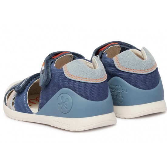 Sandale din piele baieti Biomecanics 262123-A556