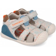 Sandale din piele baieti Biomecanics 262125-B695