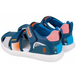 Sandale din piele baieti Biomecanics 262231-A556