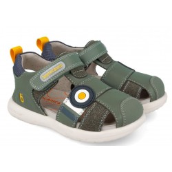 Sandale din piele baieti Biomecanics 262234-B830