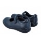 Pantofi bleumarin decupati din piele fete Biomecanics 181120-B089