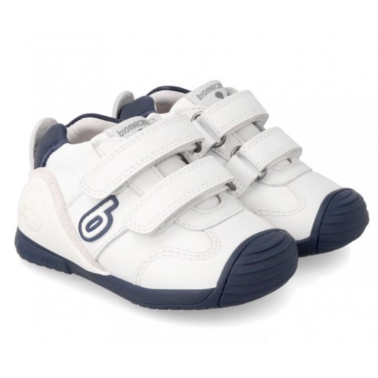 Pantofi sport din piele baieti Biomecanics 221001-A057