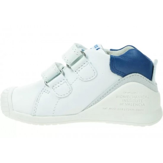 Pantofi sport din piele baieti Biomecanics 222125-A